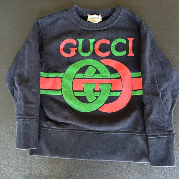 Gucci Boys Sweatshirt. Size 5. - Picture 1 of 3